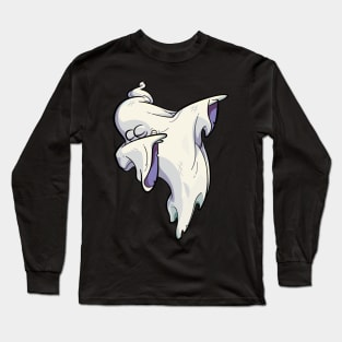 Halloween Dabbing Ghost Long Sleeve T-Shirt